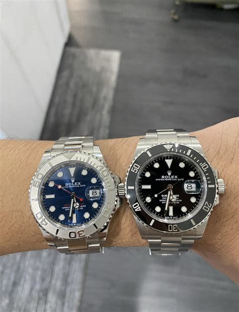 Rolex submariner vs yacht master